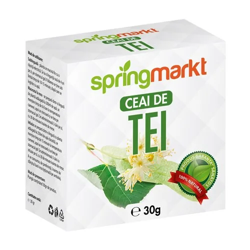 Ceai Tei Flori 30gr springmarkt — preț și oferte