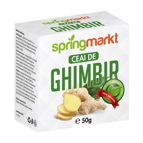 Ceai Ghimbir 50gr springmarkt — preț și oferte