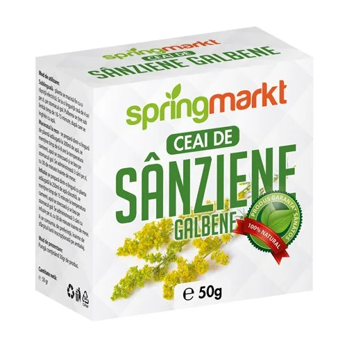 Ceai Sanziene Galbene 50gr springmarkt — preț și oferte
