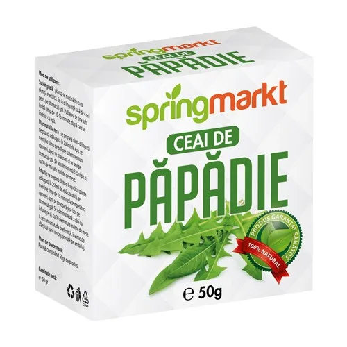 Ceai Papadie Frunze 50gr springmarkt — preț și oferte