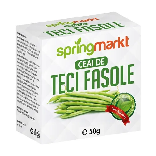 Ceai Teci Fasole 50gr springmarkt — preț și oferte