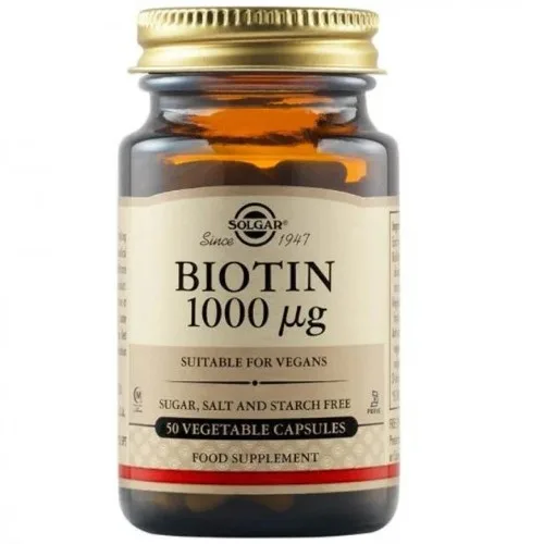 Biotina 1000 50cps Solgar — preț și oferte