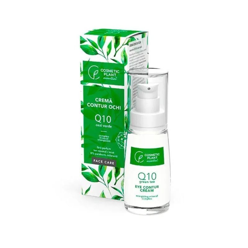 Crema contur ochi Q10, 30ml, Cosmetic Plant — preț și oferte