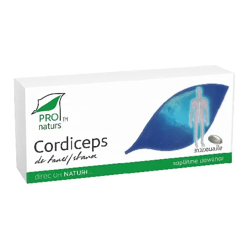 Cordiceps 30cps Pro Natura — preț și oferte