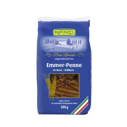 Penne Emmer Integral Eco 500gr Rapunzel — preț și oferte