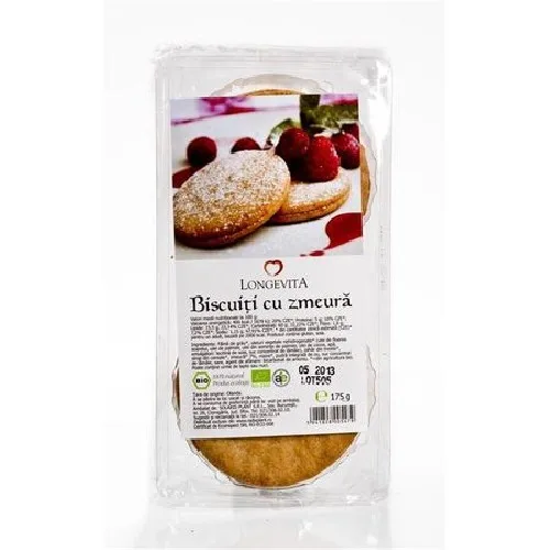 Biscuiti Cu Crema De Zmeura 175gr Longevita — preț și oferte