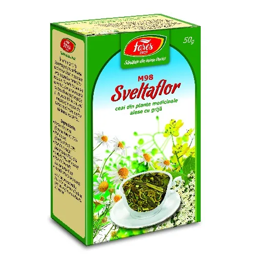 Ceai Slabit Sveltaflor 50gr Fares — preț și oferte