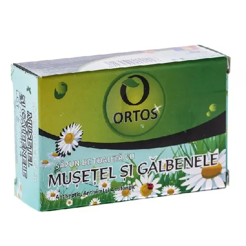 Sapun cu Musetel Si Galbenele 100g Ortos — preț și oferte
