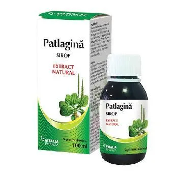 Sirop Patlagina 100 Ml Vitalia Vitalia Pharma — preț și oferte