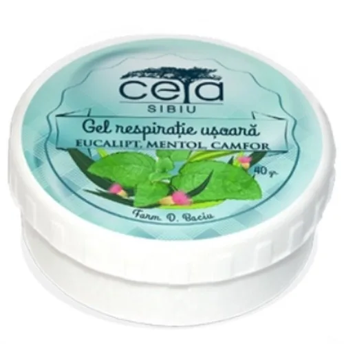 Gel Respiratie Usoara, 40g, Ceta Ceta Sibiu — preț și oferte