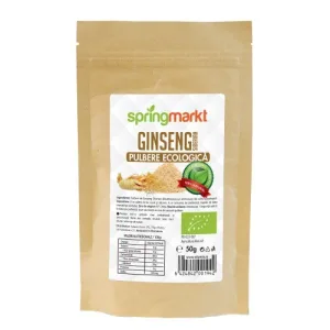 Pulbere de Ginseng Siberian, Eco, 50g, Springmarkt