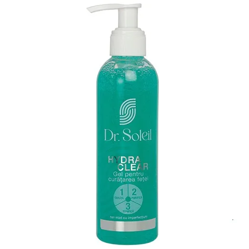 Hydra Clear Gel de Curatare Fata 3 In1 200ml Dr Soleil — preț și oferte