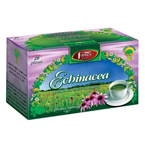 Ceai Echinaceea 20dz Fares — preț și oferte