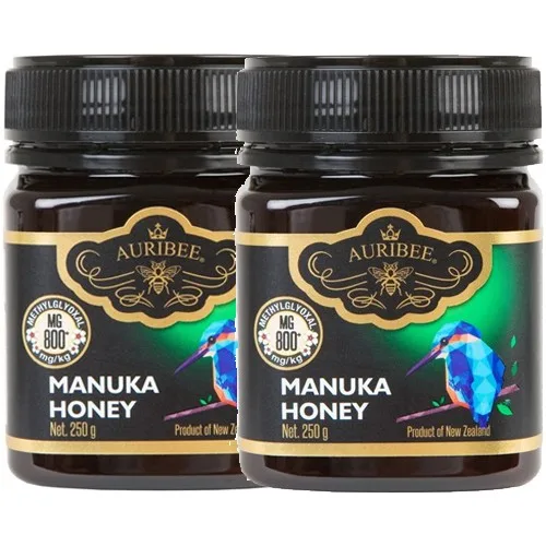 Pachet 1+1 Miere Manuka MG800+ 250gr Auribee — preț și oferte