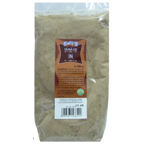 Faina de Seminte de In, 500gr, Herbavit — preț și oferte