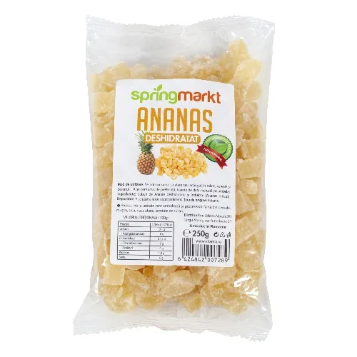 Ananas Deshidratat, 250g, springmarkt — preț și oferte