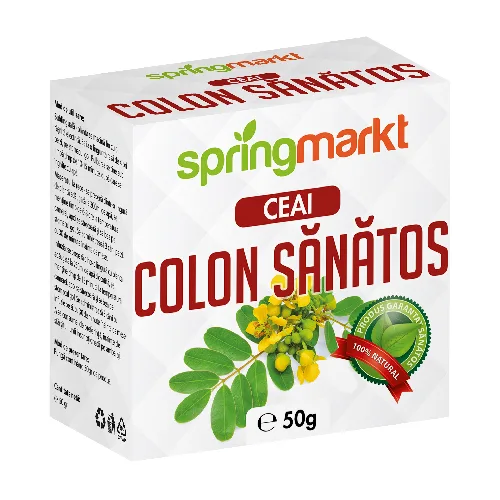 Ceai Colon Sanatos, 50gr, springmarkt — preț și oferte