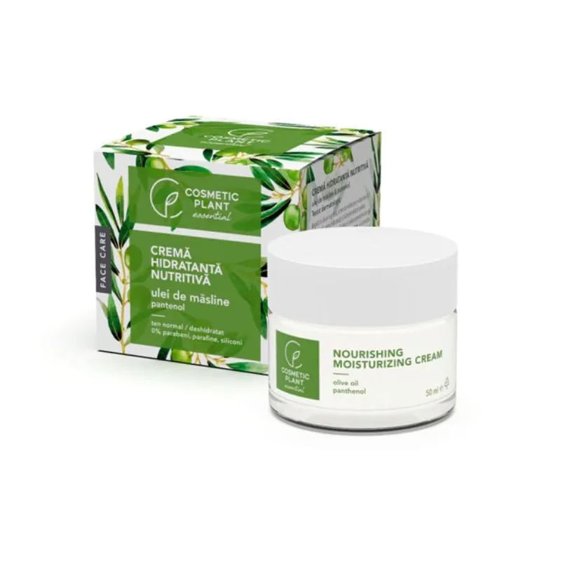 Cosmetic Plant Crema hidratanta nutritiva cu ulei de masline si pantenol, 50ml — preț și oferte