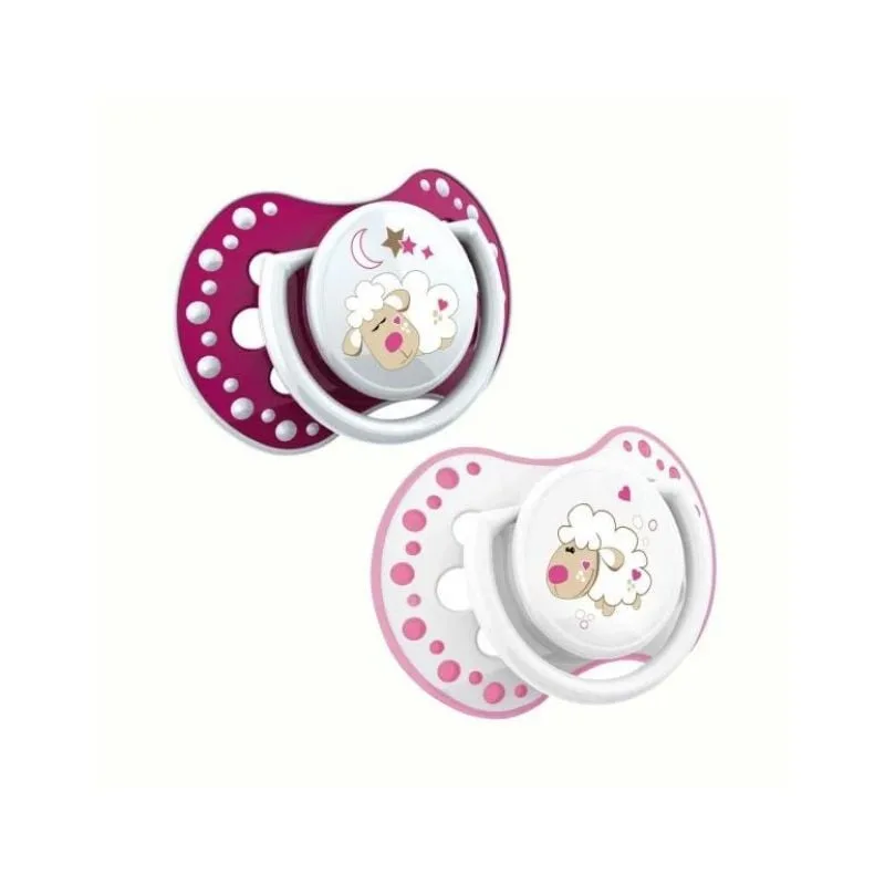 LOVI Suzeta Silicone Dynamic Night&Day fata 22/810, Oita, 3-6 luni, 2 bucati — preț și oferte