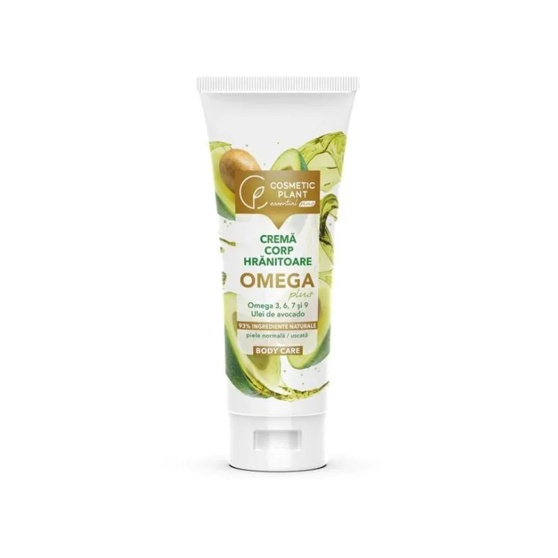 Cosmetic Plant Crema corp hranitoare cu Omega 3,6,7,9 si ulei de avocado, 200ml — preț și oferte