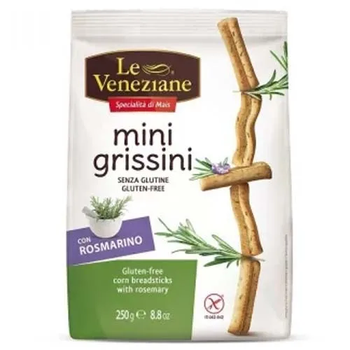 Mini grissini Cu Rozmarin, 250g, Le Veneziane — preț și oferte