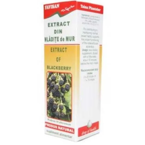 Extract din mladite De Mur, 50ml, Favisan — preț și oferte