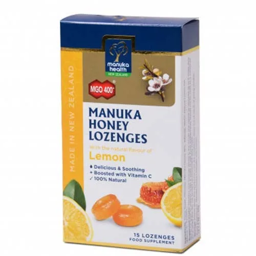 Bomboane Cu Miere Manuka 400+, Lamaie, Manuka Health — preț și oferte