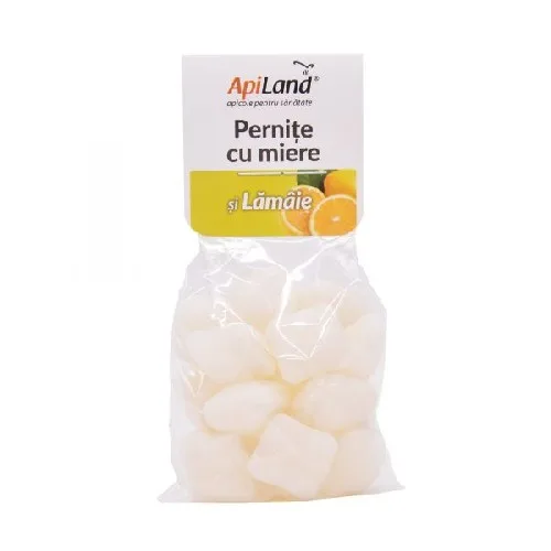 Pernite Cu Miere si Lamaie, 100gr, Apiland — preț și oferte