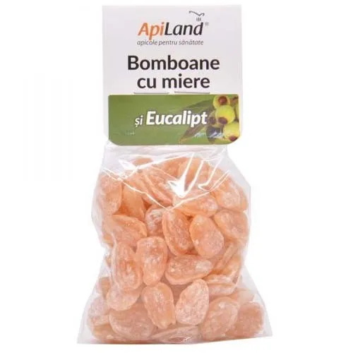 Bomboane Cu Miere si Eucalipt 100gr Apiland — preț și oferte