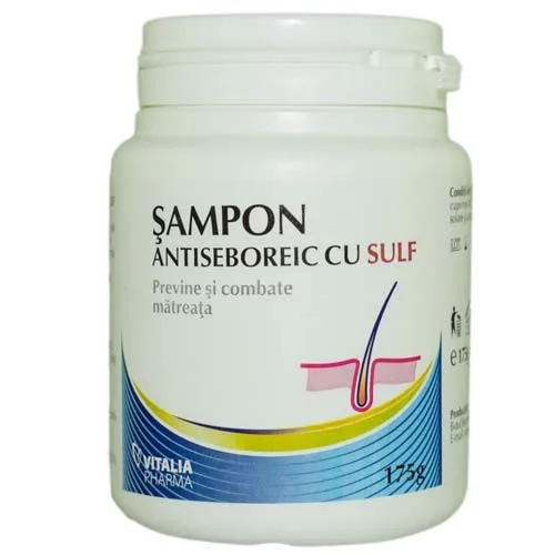 Sampon cu Sulf 175gr Vitalia Pharma — preț și oferte