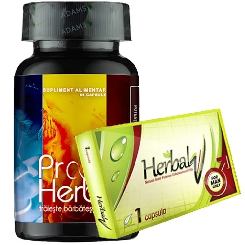 Pachet ProHerb + HerbalV 1cps. — preț și oferte