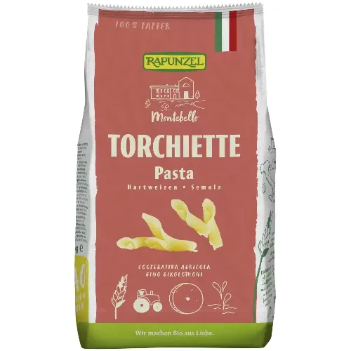 Torchiette Semola Eco 500g Rapunzel — preț și oferte