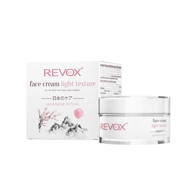 Revox Japanese Ritual crema de fata light texture, 50ml — preț și oferte
