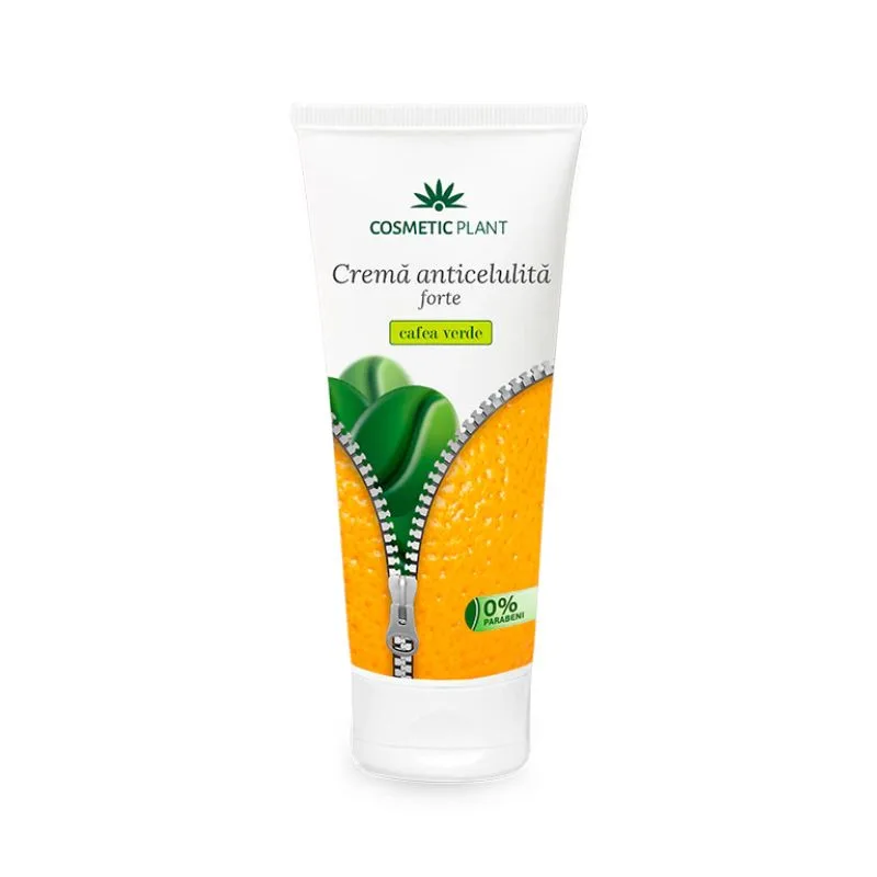 Cosmetic Plant Crema anticelulita FORTE cu extract de cafea verde, 200ml — preț și oferte