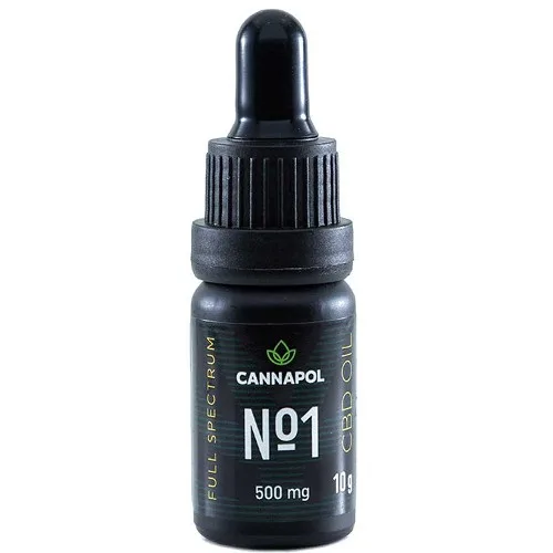 Ulei canabis CBD Cannapol No.1 5%, 10g — preț și oferte
