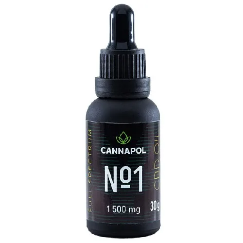 Ulei canabis CBD Cannapol No.1 5%, 30g — preț și oferte