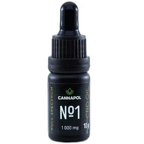 Ulei canabis CBD, No.1 10%, 10g, Cannapol — preț și oferte