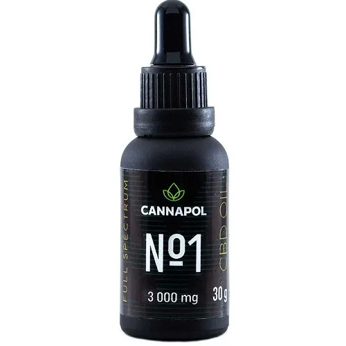 Ulei canabis CBD Cannapol No.1 10%, 30g — preț și oferte