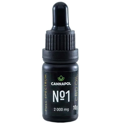 Ulei canabis CBD Cannapol No.1 20%, 10g — preț și oferte