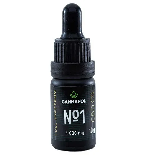Ulei canabis CBD Cannapol No.1 40%, 10g — preț și oferte