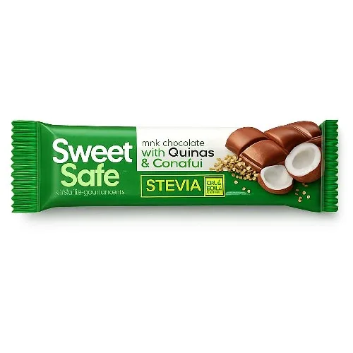 Ciocolata Lapte Cocos&quinoa Indulcitor Stevie 25gr Sly — preț și oferte