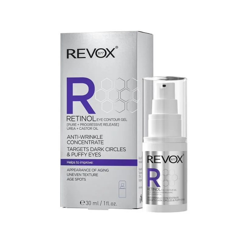 Gel pentru conturul ochilor cu Retinol, 30 ml, Revox — preț și oferte
