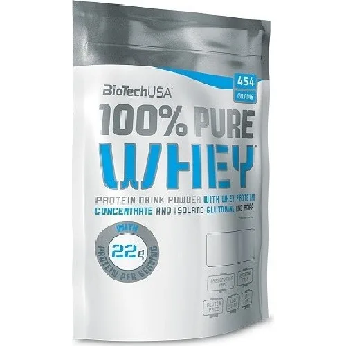 100% Pure Whey 454gr Banane BiotechUSA — preț și oferte