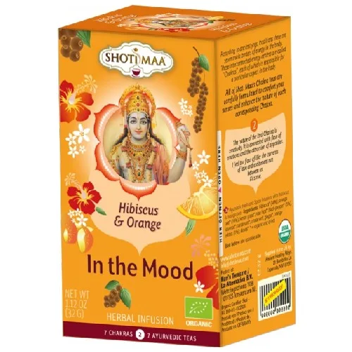 Ceai Hibiscus si Portocale Bio 16dz* 2,4gr Shotimaa Chakras — preț și oferte