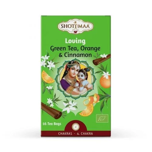 Ceai Chakras - Loving - Ghimbir, Portocala Si Scortisoara Bio 16 — preț și oferte