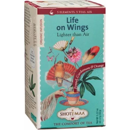 Ceai Elements - Life On Wings Bio 16Dz Shotimaa — preț și oferte