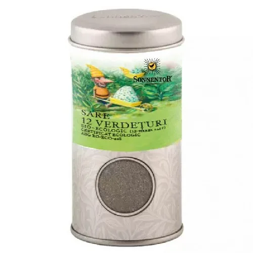 Sare, 12 Verdeturi in solnita, Eco, 75g, Sonnentor — preț și oferte