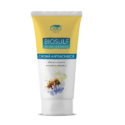 Crema Antiacneica cu Biosulf 50ml Ceta Sibiu — preț și oferte