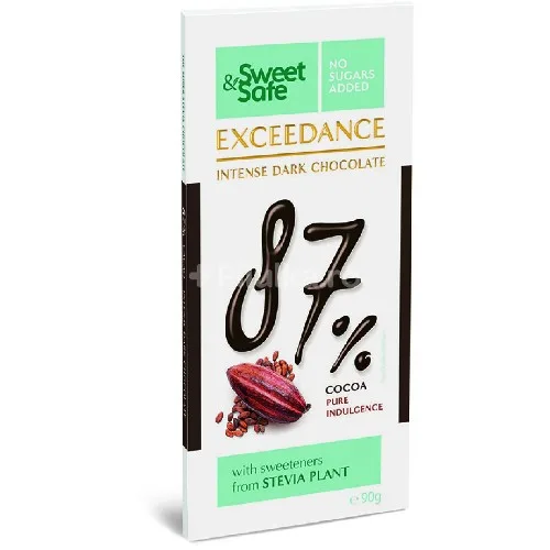 Ciocolata Intens Amaruie cu Stevie 90gr Sly Nutritia — preț și oferte
