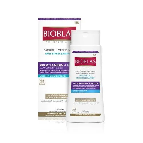 Sampon Anticadere Par Prociadina Anti Stress 360ml Bioblas — preț și oferte